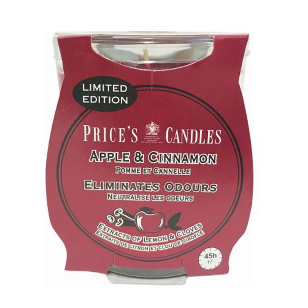 Price's Apple & Cinnamon LIMITED EDITION Cluster Jar Candle Extra Image 1